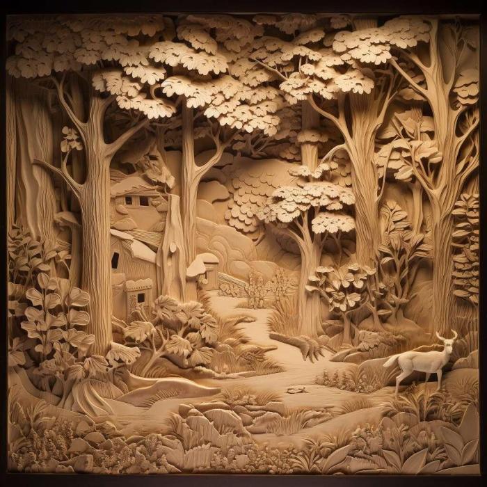 نموذج ثلاثي الأبعاد لآلة CNC 3D Art 